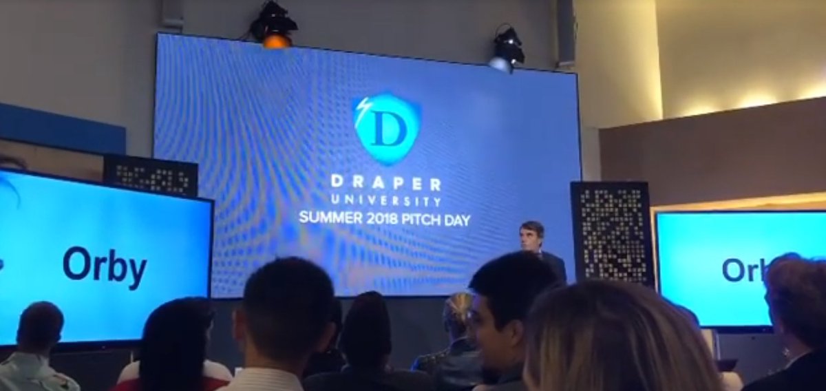 bemyorby's tweet photo. We're so excited! Orby won the second position at @draper_u Demo Day!
#lifeatdu #draperuniversity #bemyorby @TimDraper @thejcad @AsraNadeem https://t.co/vCptOTYmf3