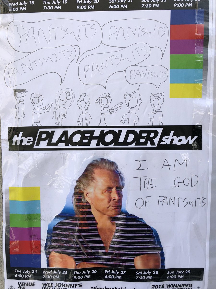 uDemanda's tweet photo. Can’t wait for @jdrenaud’s The Placeholder Show at #WpgFringe. https://t.co/ilfKEOq4Hh