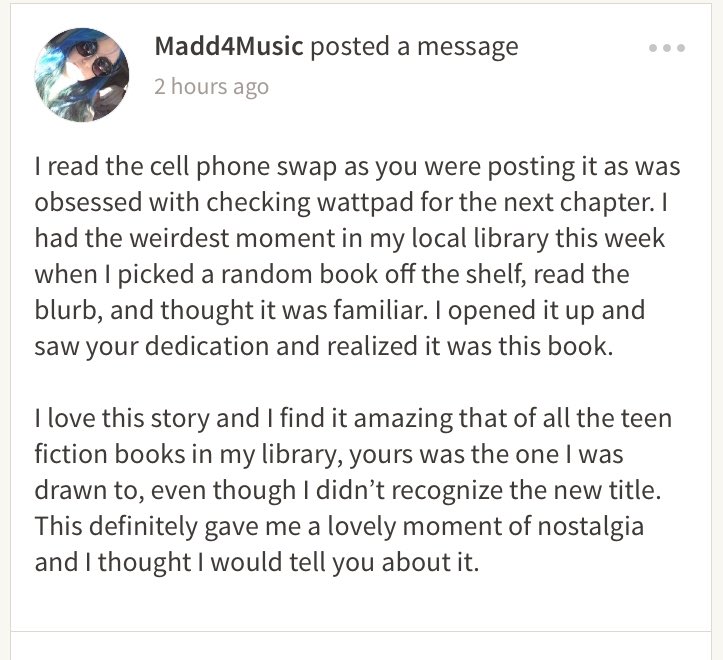 DoNotMicrowaveX's tweet photo. Love hearing stories like this ππ #textrovert #kcploft #wattpad https://t.co/zraPj8CesM
