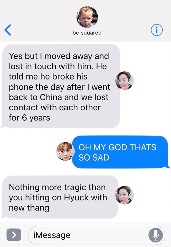 renjun tells his friends about lucas