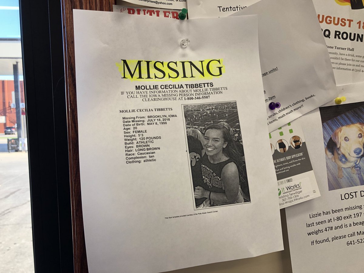 AngelinaOnTV's tweet image. “WE JUST WANT HER HOME” - Signs like these are posted all over town here in #Brooklyn. We’ve gotten a lot of thank-you’s and hugs from residents today saying our coverage makes a difference &amp;amp; they’re so happy we’re telling Mollie’s story. It’ll air tonight at 10 @weareiowa5news