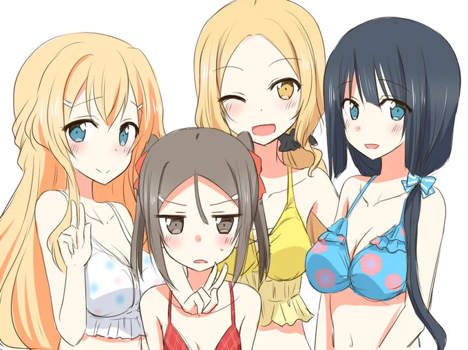 ゆゆゆい水着SSRの皆さん 