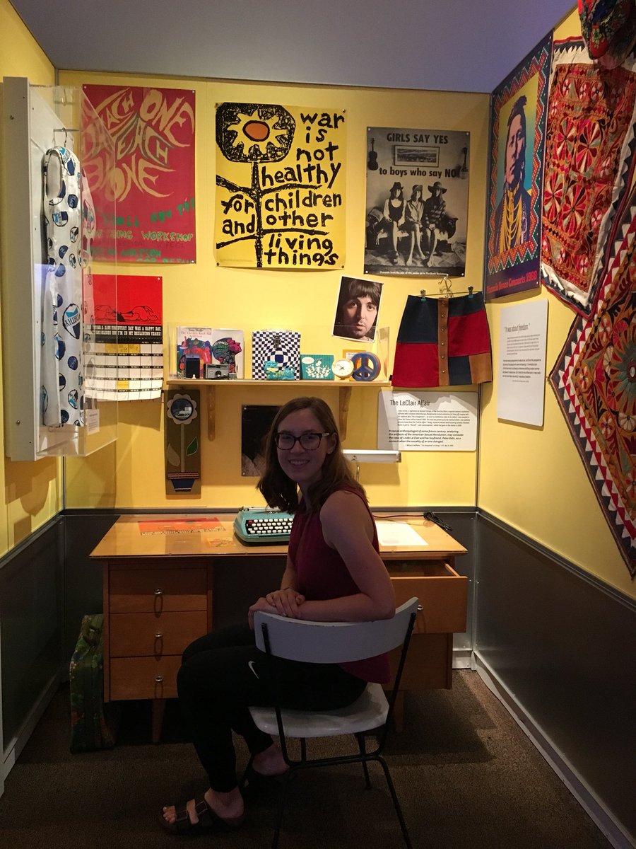 katierd19's tweet photo. Went to the @mnhs #1968exhibit today and learned so much more about one of my favorite decades! 10/10 would recommend https://t.co/yCSpmj4Hzq
