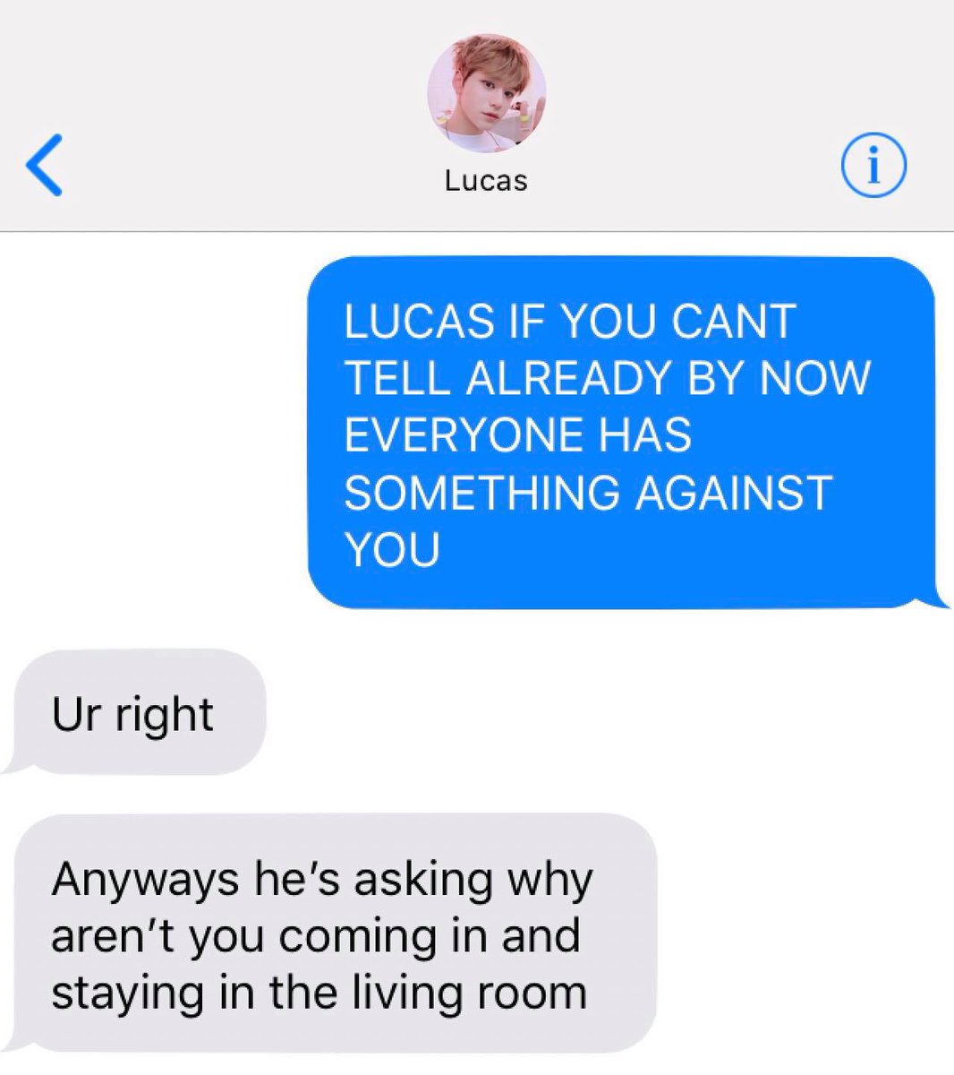 lucas has another idea