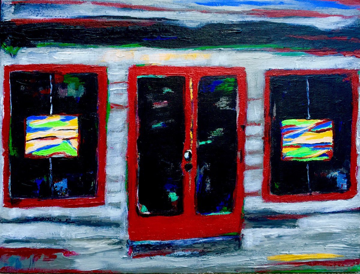 brossard_gaby's tweet photo. Miniature painting for me 18”x14” acrylic on canvas. I did this for a possible profile photo for BrossardGallery. I’m keeping it.
#justforfun #sotiny #studiodoor #shouldweuseitforaprofilephoto #imkeepingit #downtown #besidegreenspace #downthelane
#elora #ontario #canada https://t.co/gcd8BAuORm