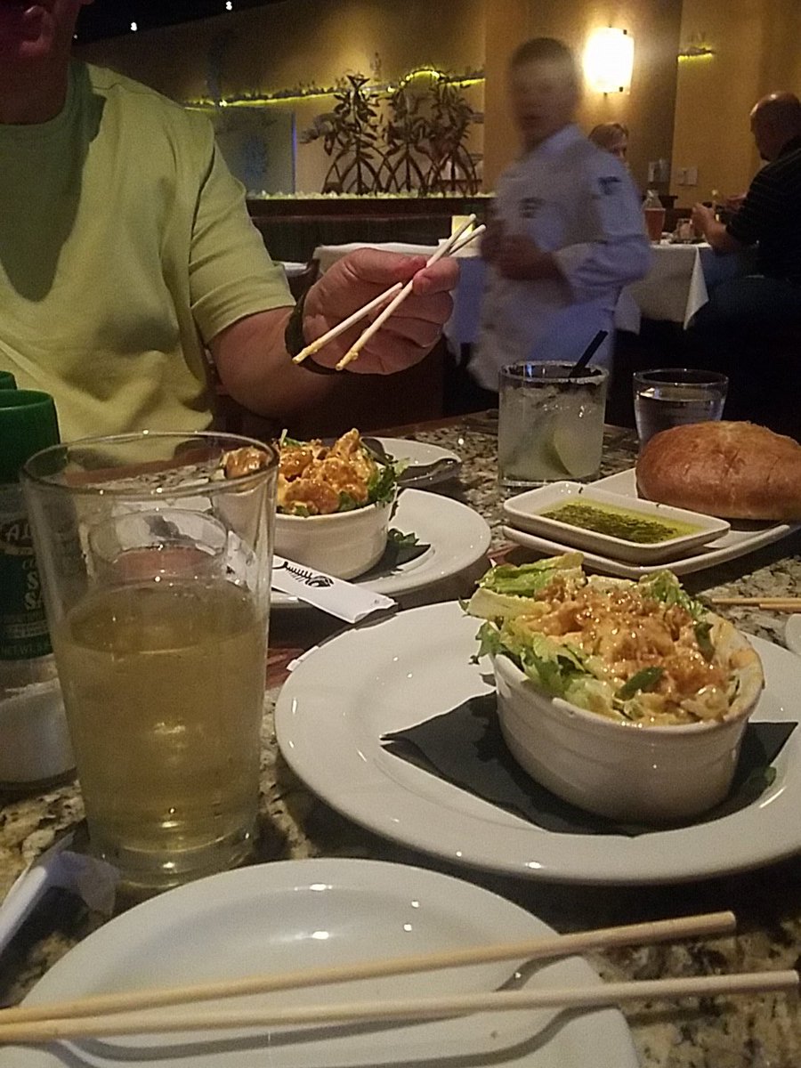 Got a big girl job so I used my first paycheck to take my parents out for dinner to thank them for always supporting me β€