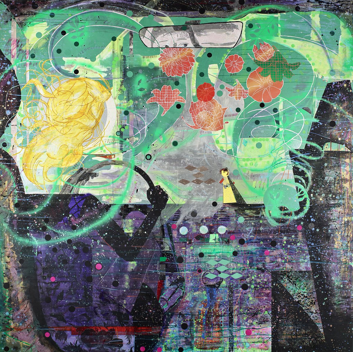 Shoshana_Wayne's tweet photo. “Where”, 2017 by Chie Fueki. View more on our website and on @artsy #contemporaryart #art #painting #head #chiefueki #shoshanawayne #artsy https://t.co/mk5s36oE29