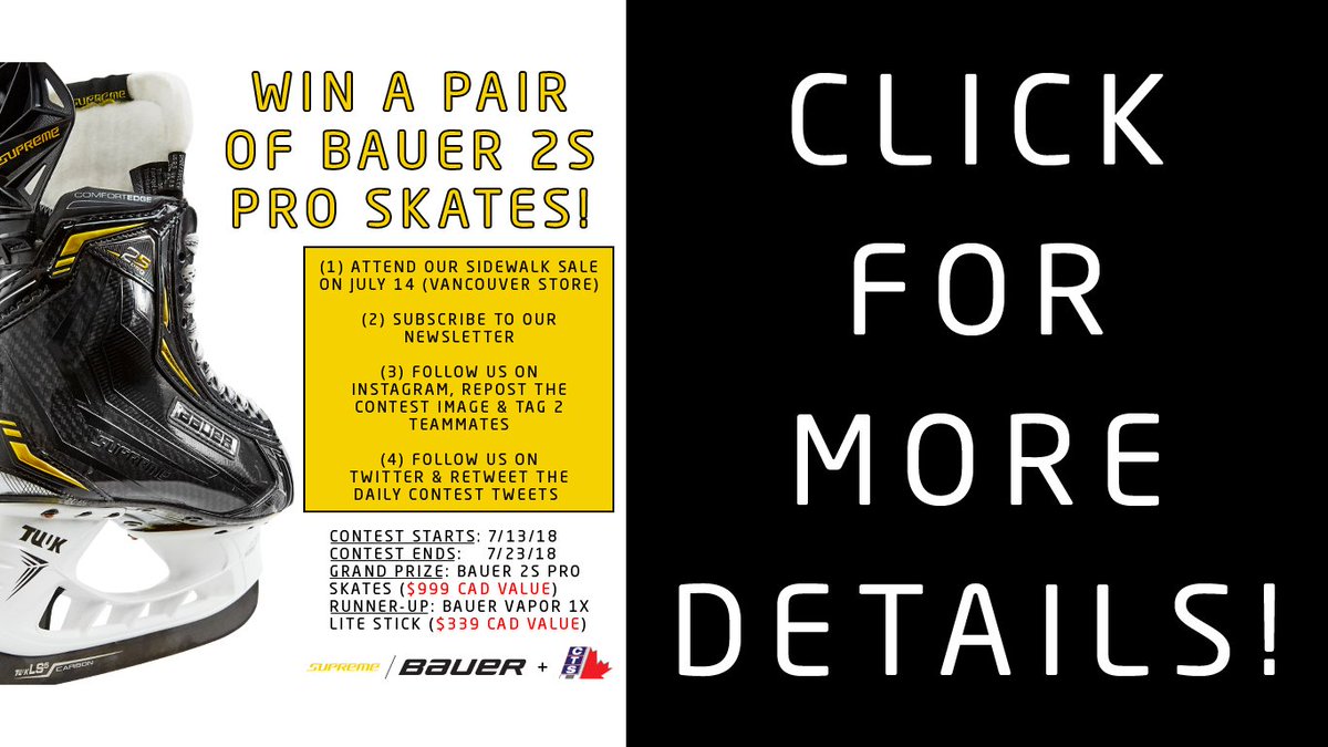 cyclonetaylor's tweet photo. Our latest email blast ---> Launch Day! @CCMHockey #Jetspeed/@WarriorHockey #CovertQREdge Sticks + #Supreme2SPro CONTEST (ending soon). CLICK: https://t.co/dor3XcMRU0 #BeAGameChanger #GainTheEdge #2SPro https://t.co/rEK6xdtesI
