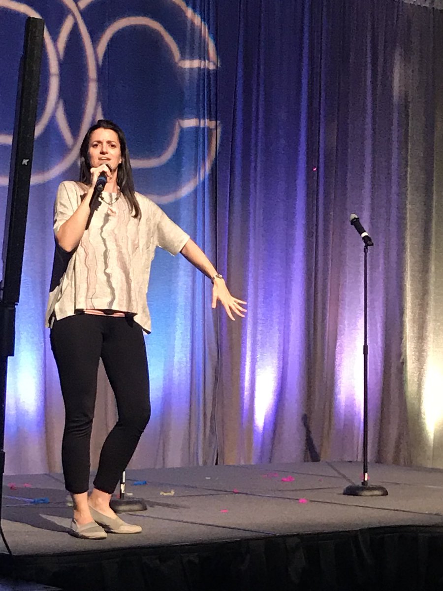 Sing it Erin! You will survive!! #PDCconference