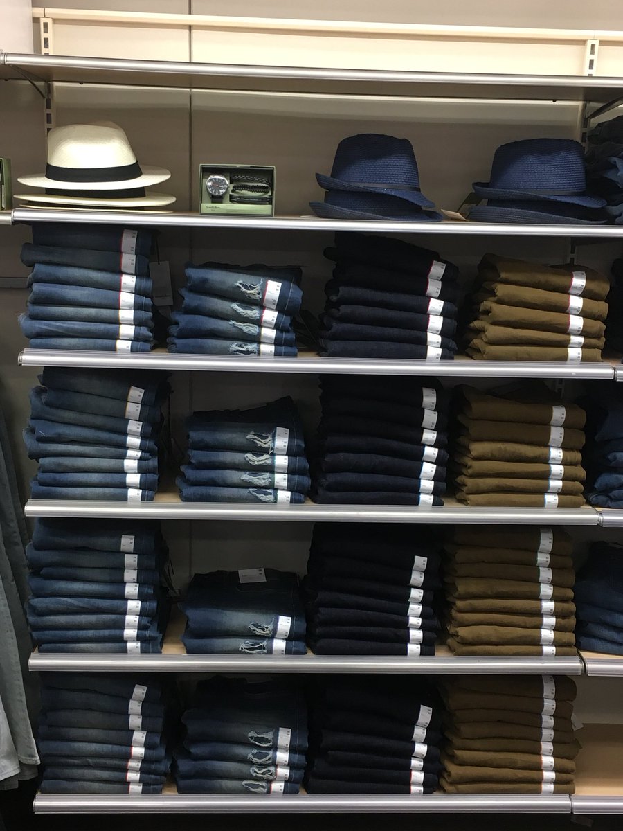 DanielleS680's tweet photo. Men’s Goodfellow jean and accessories wall is now complete. Back to school ready at #T2324 #Target #TargetStyle #Goodfellow #BTS #BACKTOSCHOOL2018 https://t.co/QqWbm9Lpl5
