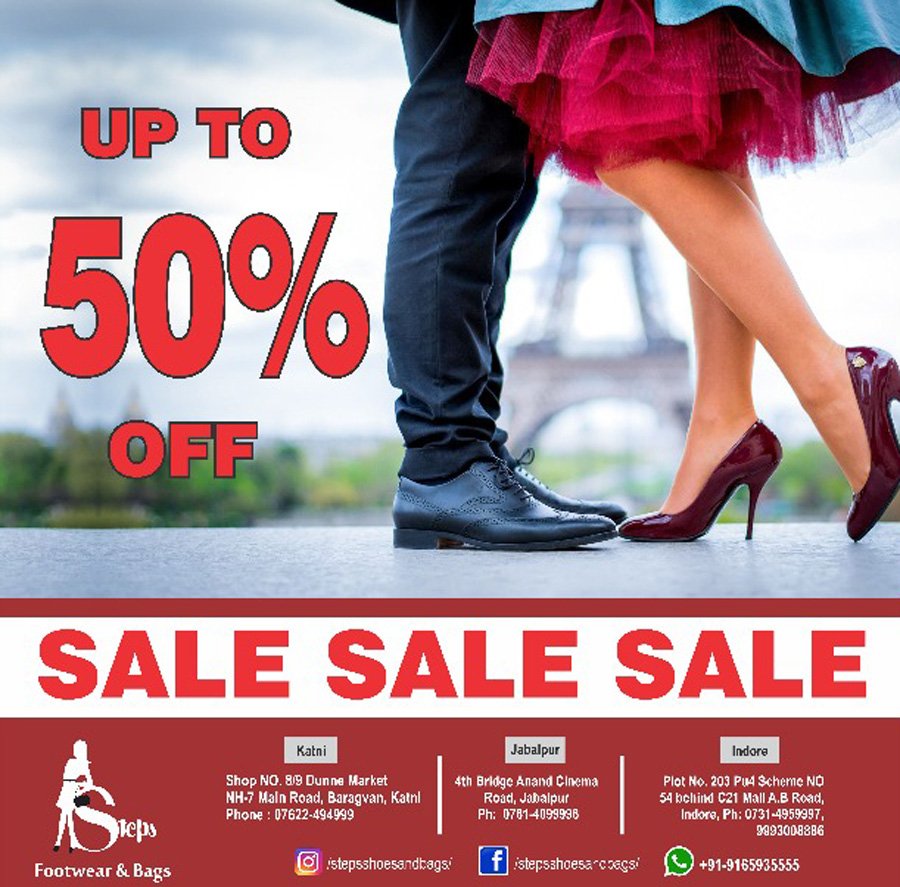 stepsstyle's tweet photo. #FootwearSaleinJabalpur
#FootwearSaleinKatni
#FootwearSaleinIndore #ShoeSale https://t.co/LhyauXY68S