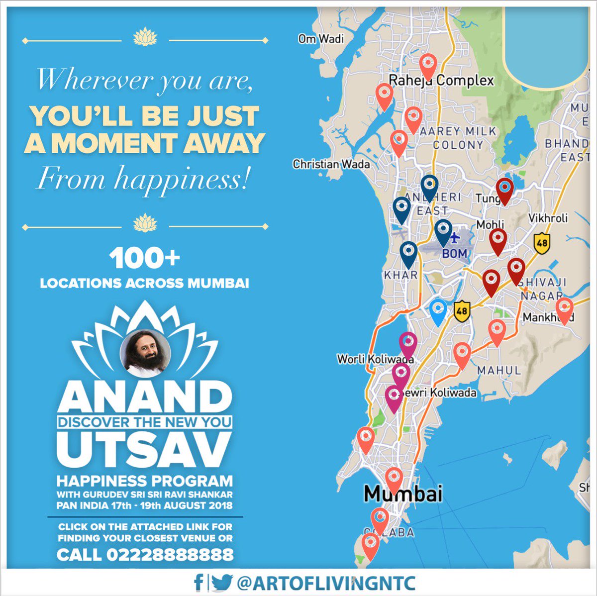 thepratikk's tweet photo. Inviting Youth for #AnandUtsav #introtalk #Vivekcollege . #Meditationempowersyou @ArtofLiving @viratchirania https://t.co/ItGxIBnFTh