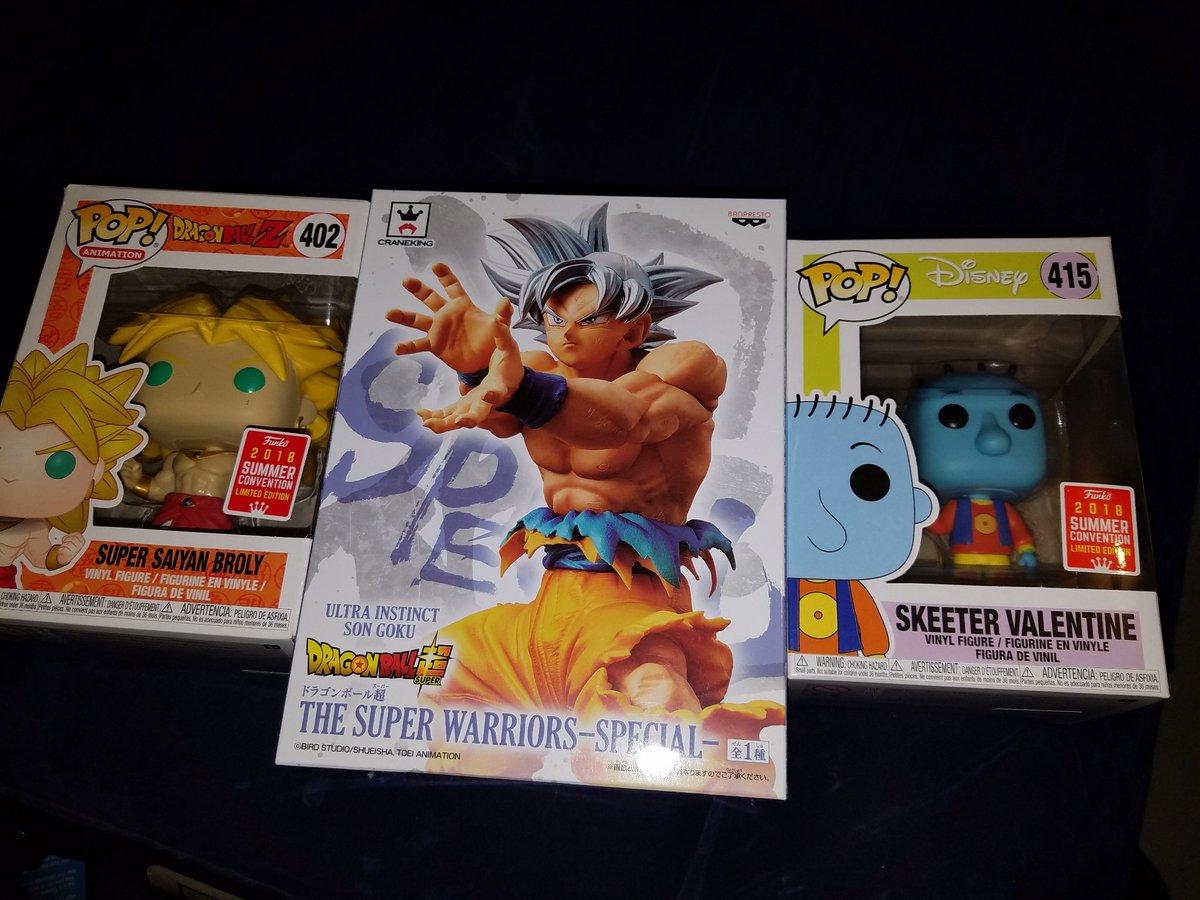 HowardDolak25's tweet photo. 1st pop hunt was a success #FunkoPOP #Broly #DragonBallSuper #disneydoug https://t.co/w1jpSGBC9M