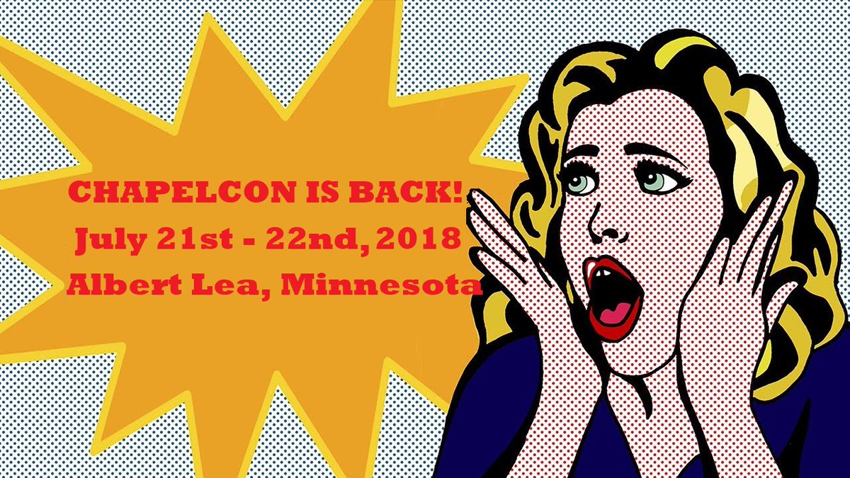 TheJetFalco's tweet photo. #ChapelCon! I'll see you in a few hours! Hey #AlbertLea #Minnesota #ComicCon! Come say hi!
#art #show #comics #anime https://t.co/iDEs7tnUOF