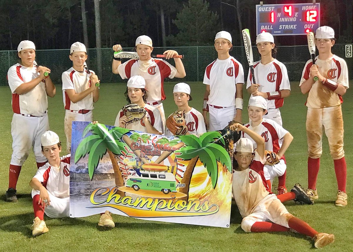 EnnisMommaX4's tweet photo. USSSA Global World Series Champions!! So proud of our boys; they battled all week to bring home the hardware!! #Tanner12❤️ #CellblockStrong❤️⚾️❤️ https://t.co/EXFX68MIhp