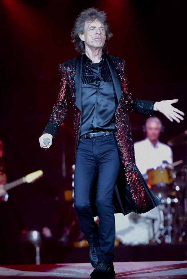 denajag's tweet photo. In a few days @MickJagger turns  #75 on his #birthday  #26thJuly. He is incredible for his age ✌❤ #rock #rollingstones #greatestfrontman #bebe #neverstop https://t.co/R2ZaK0mrnD