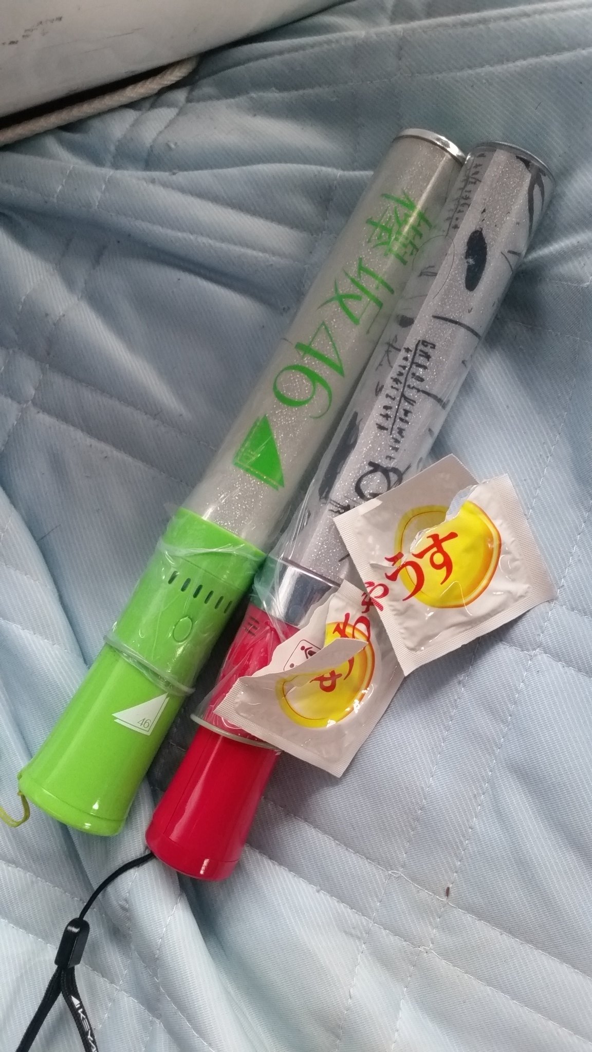 Daisy たかさん ペンライト防水加工完了 めちゃうす