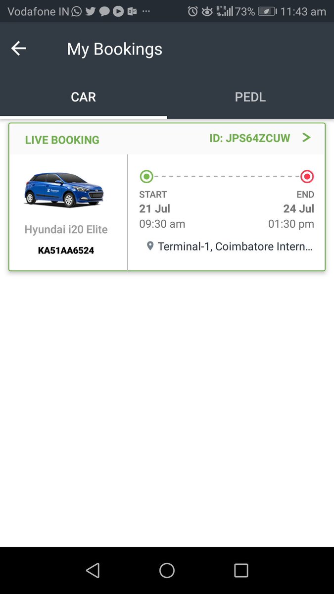 BaapKaRaj's tweet photo. @MildlyRogue @ZoomCarIndia this is the second booking Id. We were supposed to attend a friend's wedding. Gone for a toss. Extremely bad service. Extremely. #NeverZoom https://t.co/3RAyZWs7V1