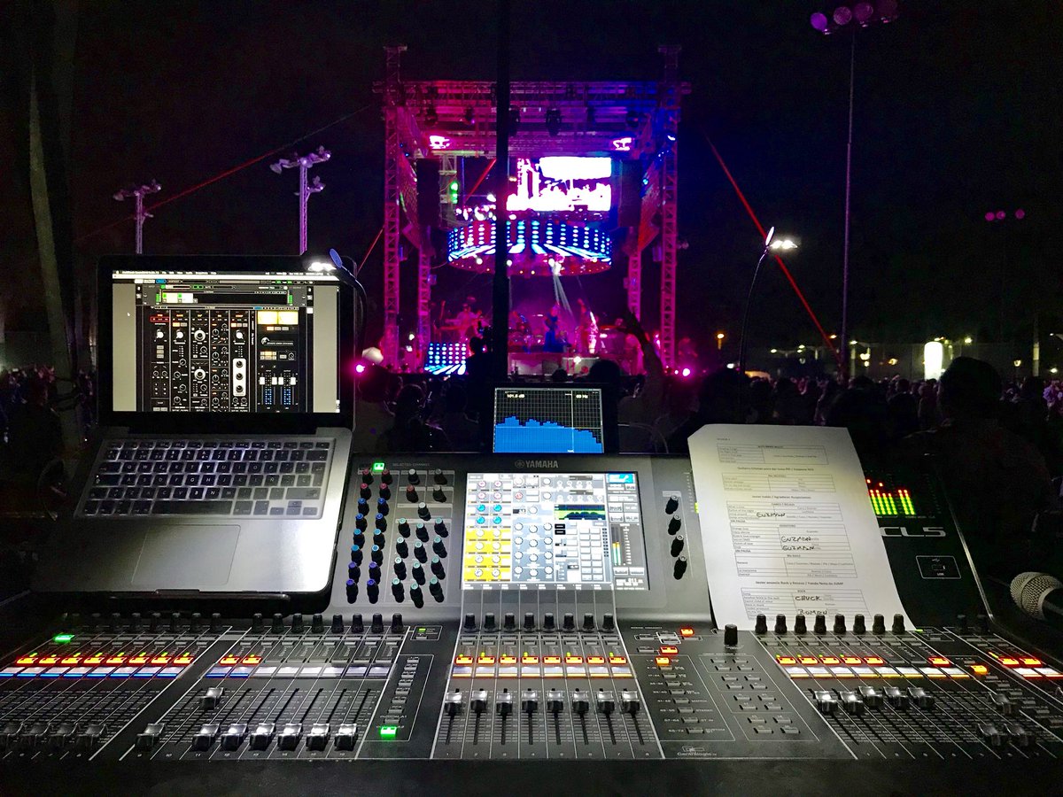edsonlopez1728's tweet image. Seguimos ya en la recta final show Visa360, muy contento de cumplir este reto! Mas 40 sistemas Wireless! 64 canales de input! Consola en esteroides, etc... gracias una vez mas @timeprojectband y @pixelsound por haberme incluido en este proyecto!      System Tech &amp;amp; Foh engineer