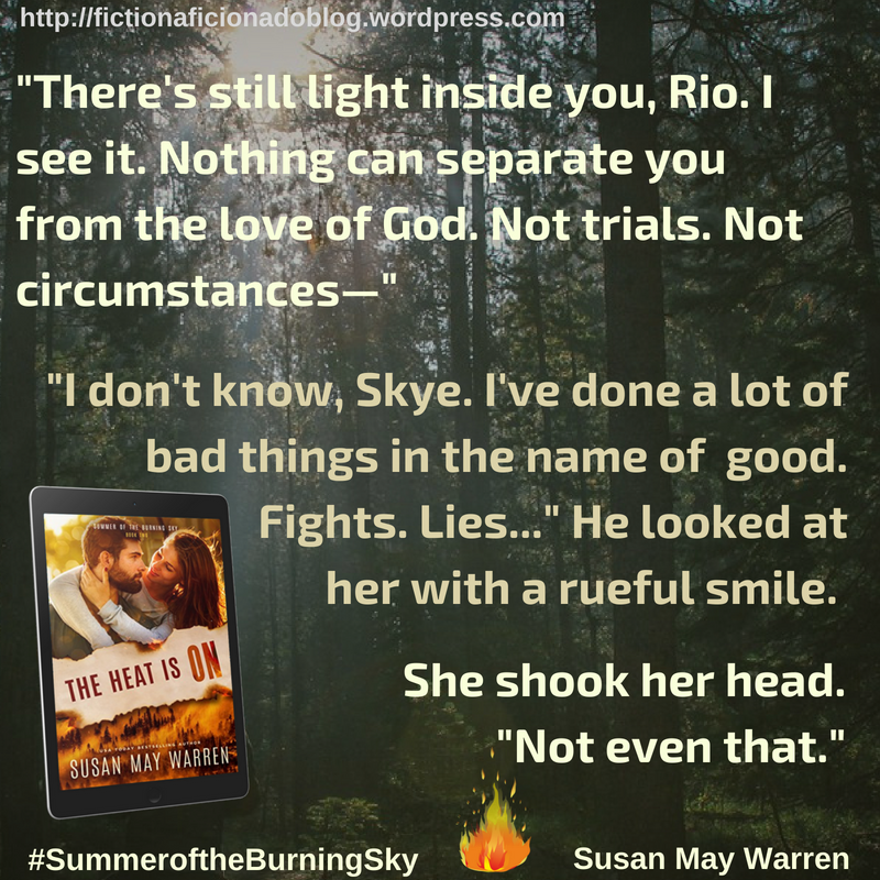 "It's truly amazing how much <a href="/SusanMayWarren/">Susan May Warren</a> can cram into a novella. If you love fast-paced, high-intensity romantic suspense, you won't be disappointed with this series!"  #SummeroftheBurningSky #TheHeatisOn #romanticsuspense #romsus #ChristFic #booklover #bookworm #bookblogger