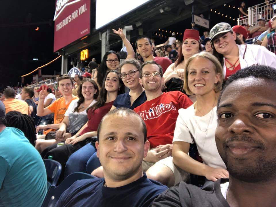 pspcapitalalum's tweet image. Capital out with @PhiSigmaPi_GMU at the Nats game! #phisigmapi