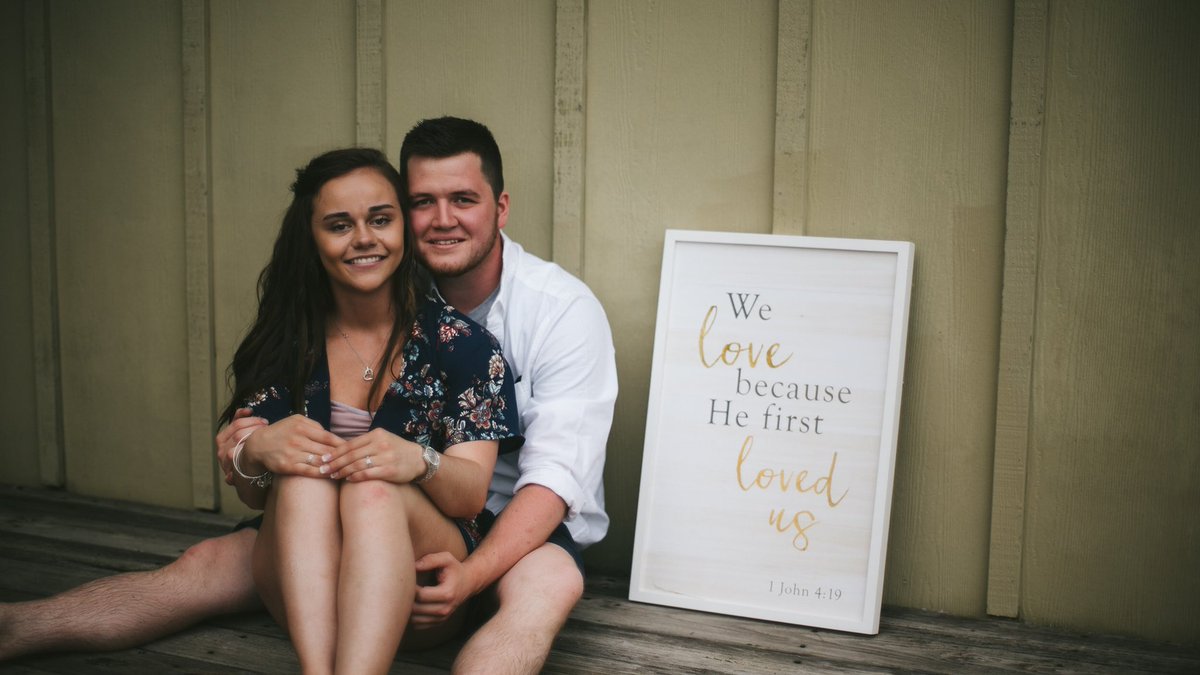 Reva_Thompson_'s tweet photo. We love because he first loved us. #ThompsonToBe https://t.co/A7vwpYl3RN