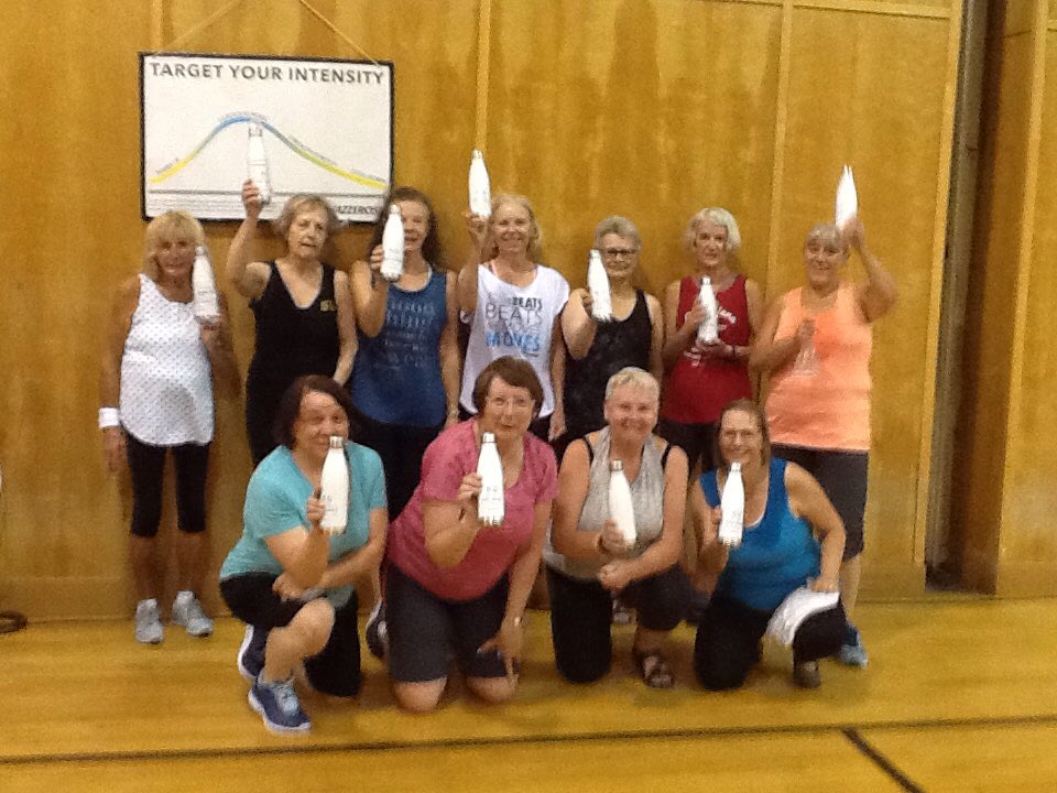 PTrewinnard's tweet photo. Way to go ladies for receiving your water bottle .... 2 weeks left ... You Rock! https://t.co/Srx1KkBkrf