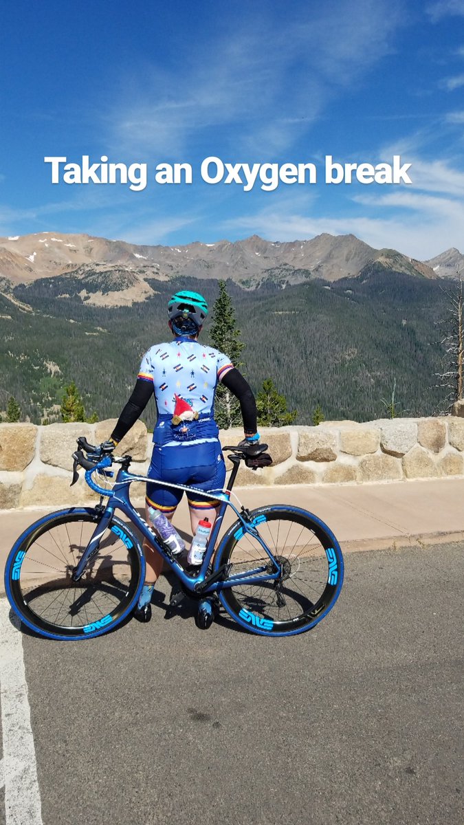 AmyParulis's tweet photo. So Rocky Mountain National Park is pretty awesome #RideToOR @Smartwool #gofarfeelgood https://t.co/tC1BR4bp4E