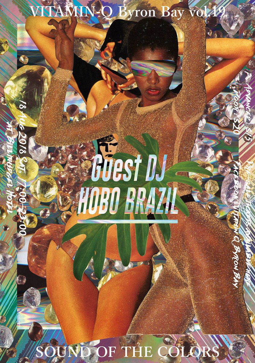 ippi_visions's tweet photo. VITAMIN-Q BYRON BAY Vol.19
SOUND OF THE COLORS
Guest DJ : HOBO BRAZIL
Artwork : IPPI
#ippi #ippi_matsutani
#hobobrazil #byronbay
#dancemusic #flyer https://t.co/ixipk0G5Ep