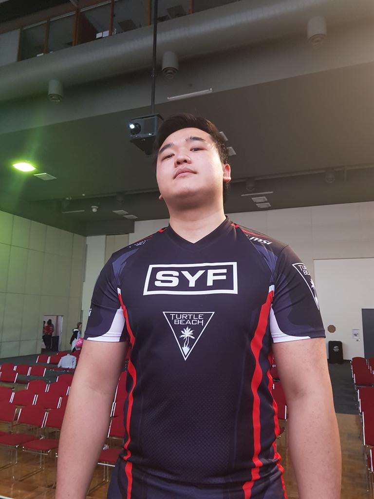 Vsing this kid @CyberGamerAUS lan finals