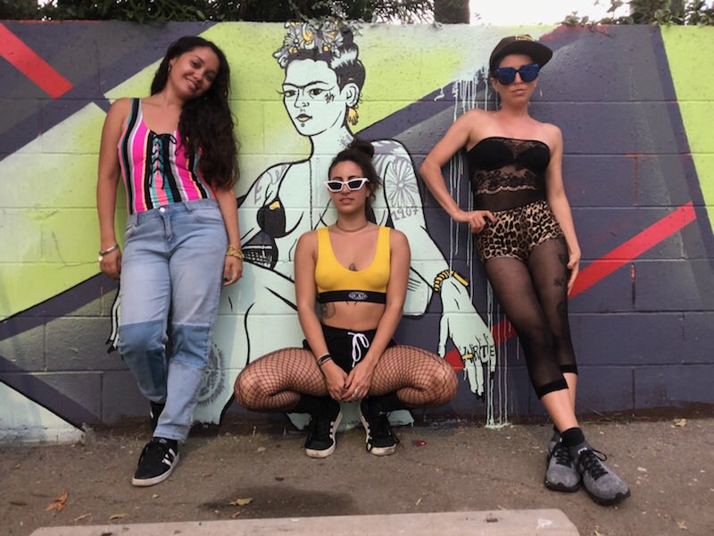 Femtrap_hq's tweet photo. #FemTrap Crew on our L.A. tour! @sofiamaldo @lola4film & Zuhemy Cordero! Sharin the love, art & female empowerment at the #whensherises popup @sparcinla https://t.co/azkjHFXRWd