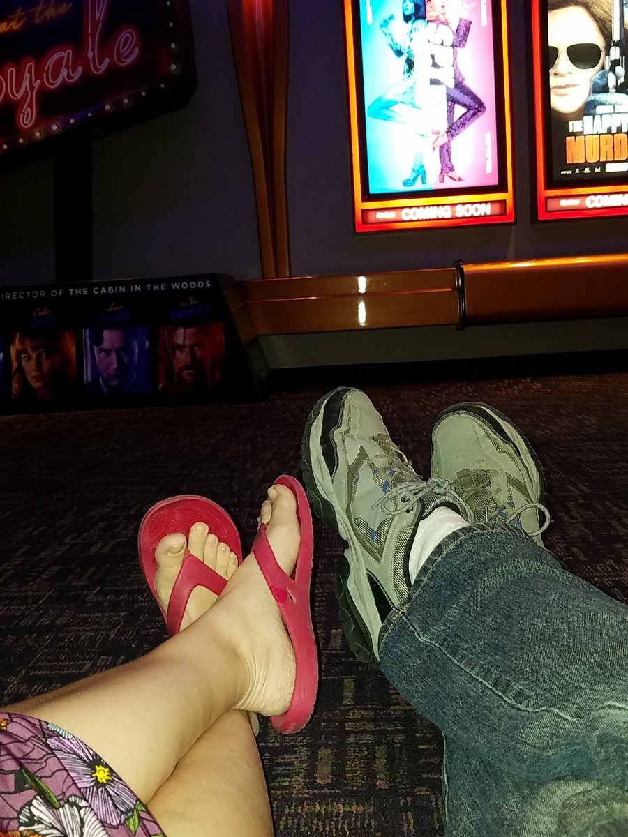 axemanauthor's tweet photo. .@axemama and I were so excited to finally have time to go see #AntManandTheWasp we showed up to the theater an hour early. https://t.co/zut6VIx3vy