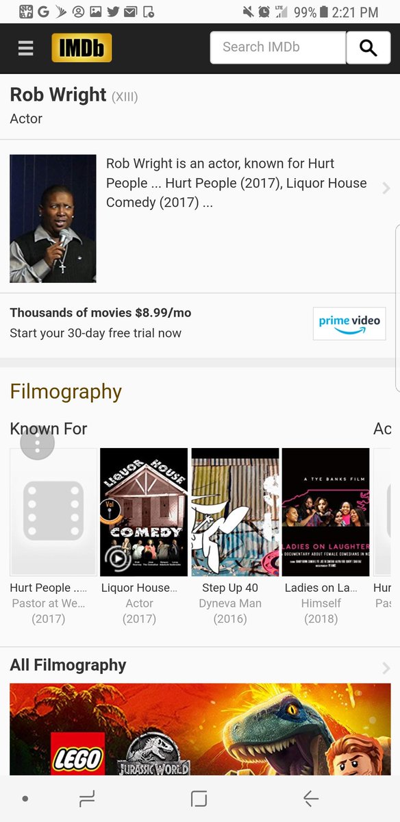 Rob_Comedy's tweet image. Yes I have credits