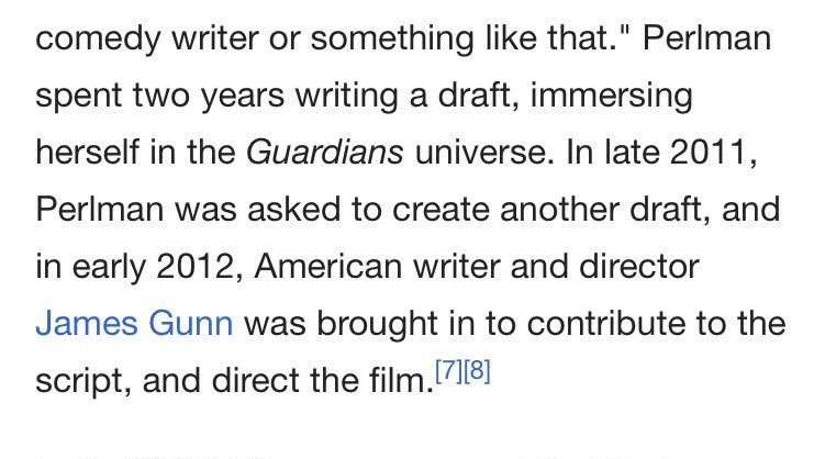 와 나도 이 분 말에 깊은 공감을 느낌. 이 분도 그랬고 나도 타이카가 가오갤3의 감독을 맡기를 원했었지만, 진정으로 젬총을 대신해 감독이 될 분은 가오갤1의 각본을 집필하고 같이 촬영했지만 엔딩크레딧에서 이름이 지워졌던 Nicole Perlman이 적격이 아닐까