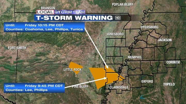 LocalStormTeam's tweet photo. A Severe T-Storm Warning is in effect for the counties below. #localmemphis https://t.co/tgba6YlwvX