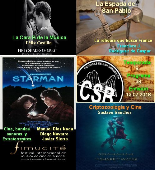 CSBorondon's tweet photo. 🆕#podcast @ivoox
Preparando @FIMUCITE 2018 📽️🎼
con Manuel Díaz Noda @dnavarroreyes @Javier__Sierra
Criptozoología y #cine #TheShapeofWater 🐙
La Cara B de la Música #50sombrasdegrey
La espada de San Pablo #ObjetosDePoder
Ya disponible 🎙️
https://t.co/S3RbO0GYgV https://t.co/lb1H0GghzU