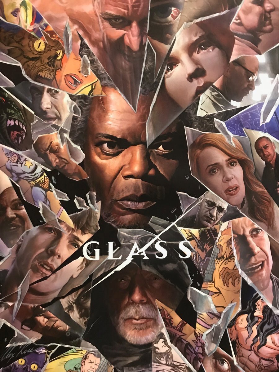 Jess_EstradaM's tweet photo. Nuevo Poster de la secuela de Fragmentado: GLASS. https://t.co/prKGYFH4by