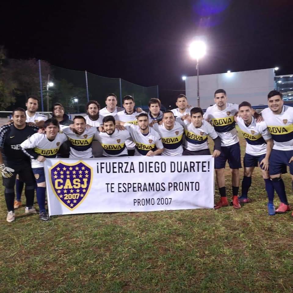 2007EXACASJ's tweet photo. Te esperamos Diego! Pronta recuperación! #FuerzaDiego https://t.co/18mvQ2ueP6