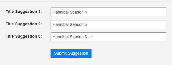 mscannibal's tweet photo. @Netflixhelps @_Bakasara_ One can certainly dream!
#Hannibal #SaveHannibal #FannibalFamily https://t.co/DJXSaYo8K4