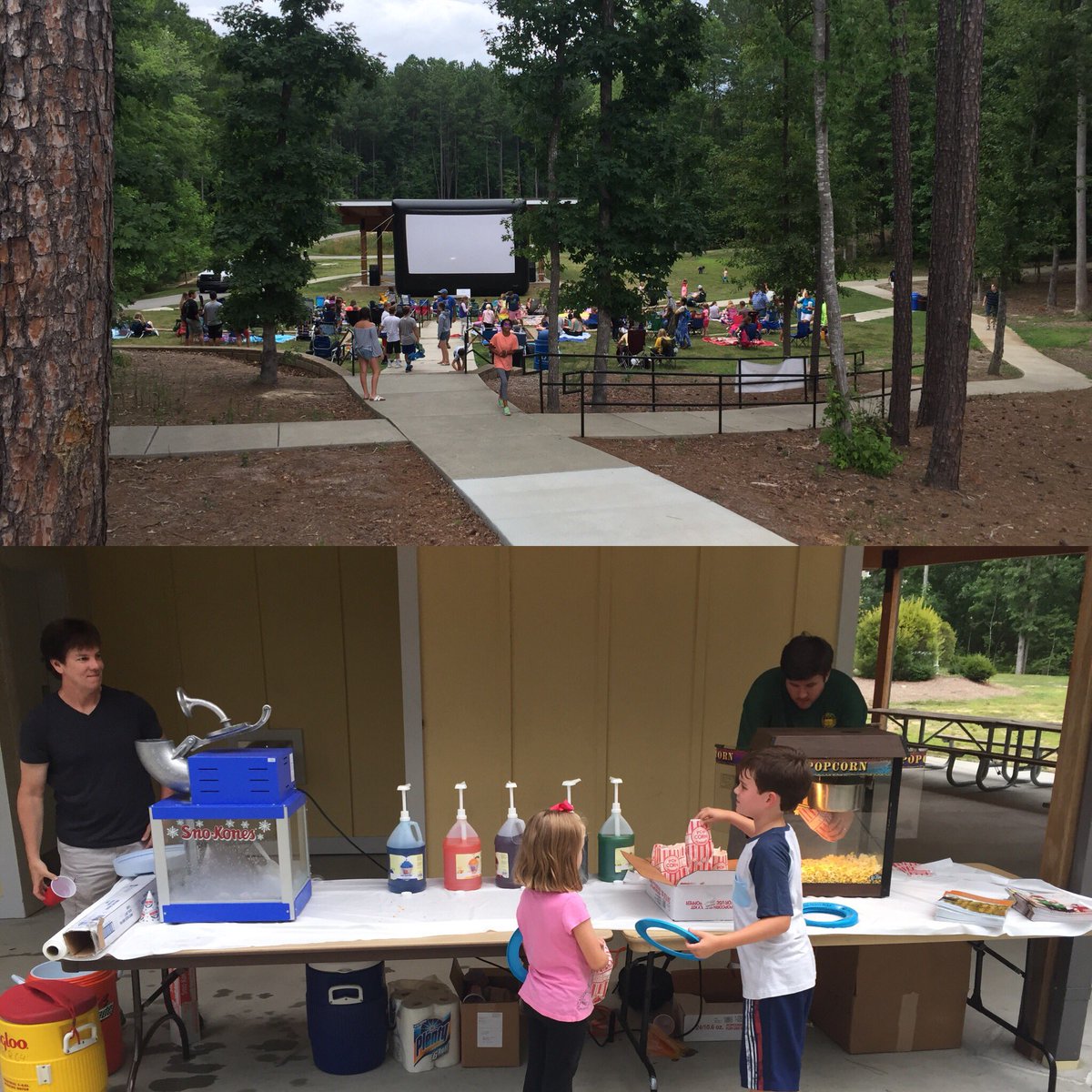 #MovieInThePark