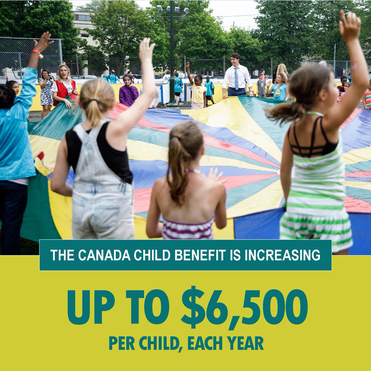adhillonDLL's tweet photo. Today, we are going one step further and increasing the Canada Child Benefit to keep up with the cost of living in Canada, two years faster than we had planned. Our government is proud to help support middle class parents to build a better future for their kids. #HowWeUseTheCCB https://t.co/umO4RL2Jyz
