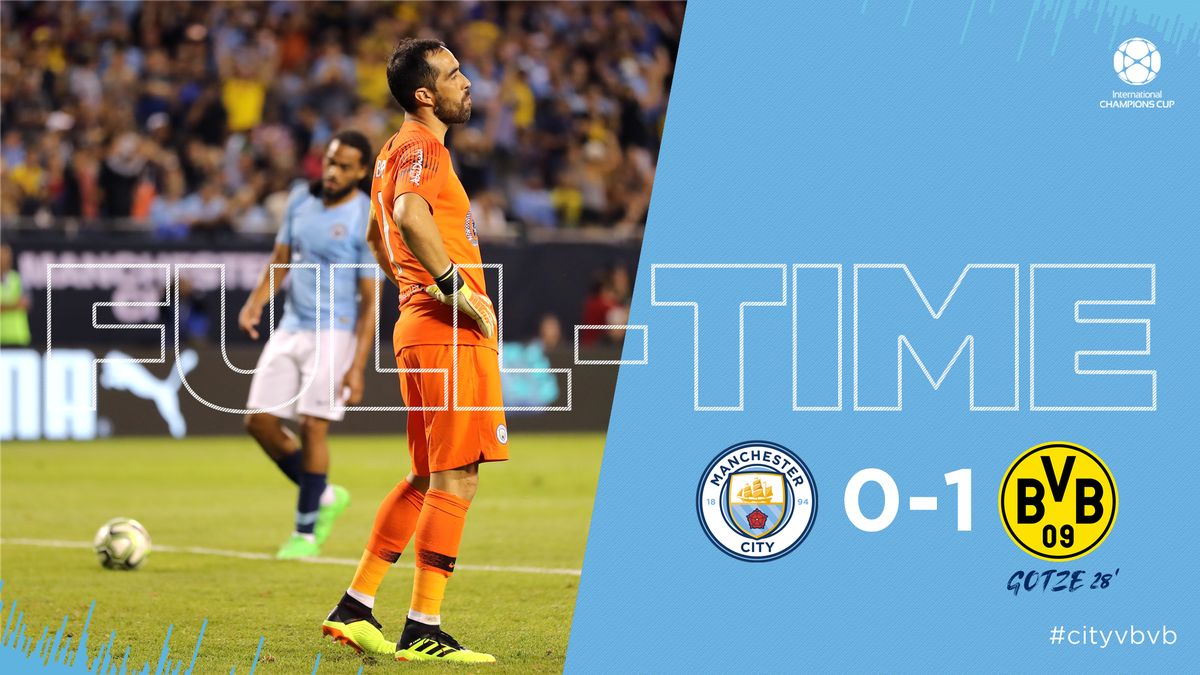 Amical : Man City battu par Dortmund