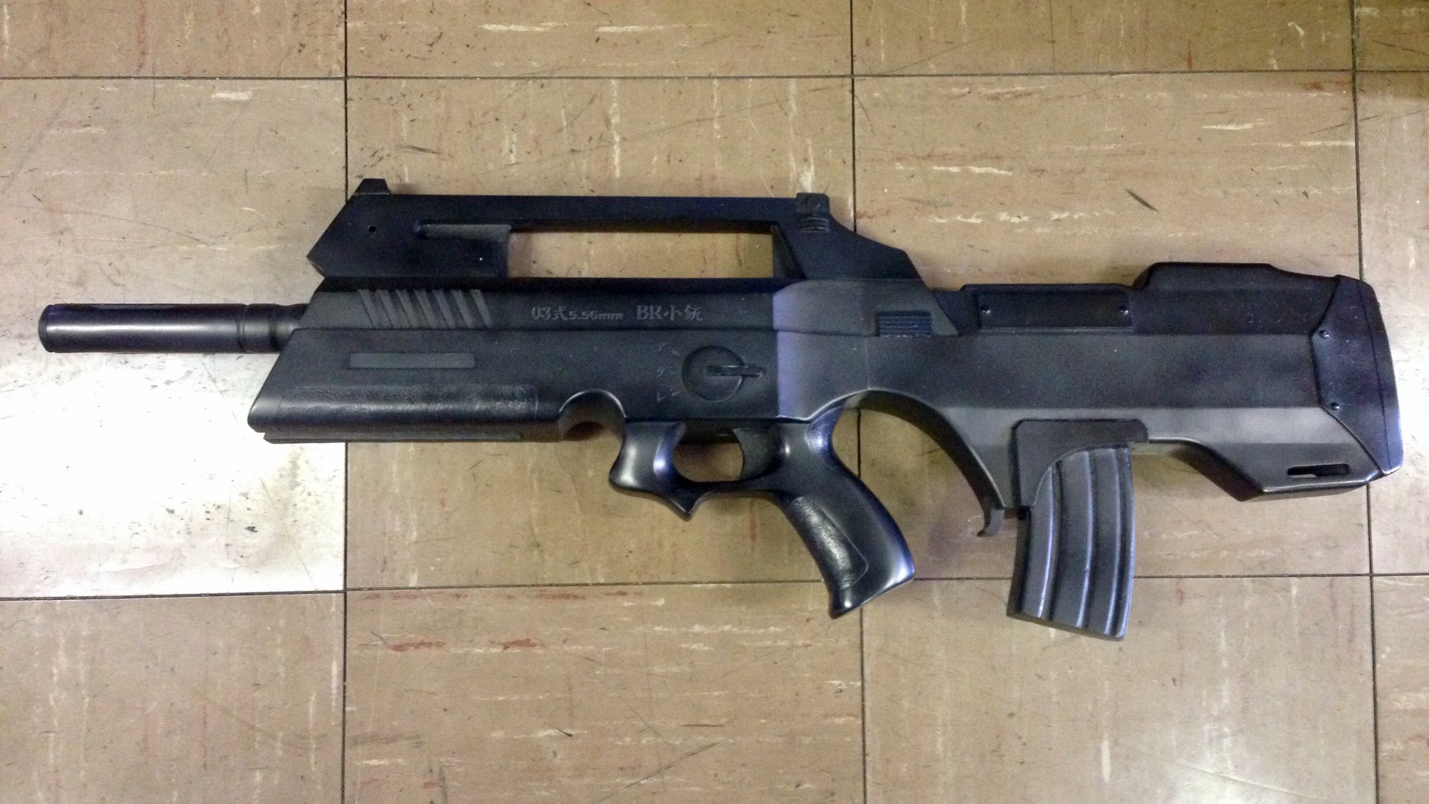 織田尚 Tetsuo Ii Body Hammer 30th Anniversary バトルロワイヤル2 戦国自衛隊1549 世紀少年 突入せよ あさま山荘事件 一時期はやたら銃器プロップを作ってました 式5 56mm小銃は当時モデルガンもなかったのでフルモデリングです T Co