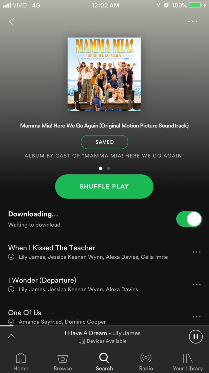 itsbrunafurlan's tweet photo. MANOOOOOOOOOO JA TEM A DISCOGRAFIA DE MAMMA MIA 2 NO SPOTIFY AAAAAAAA https://t.co/nFKTrZBTYk