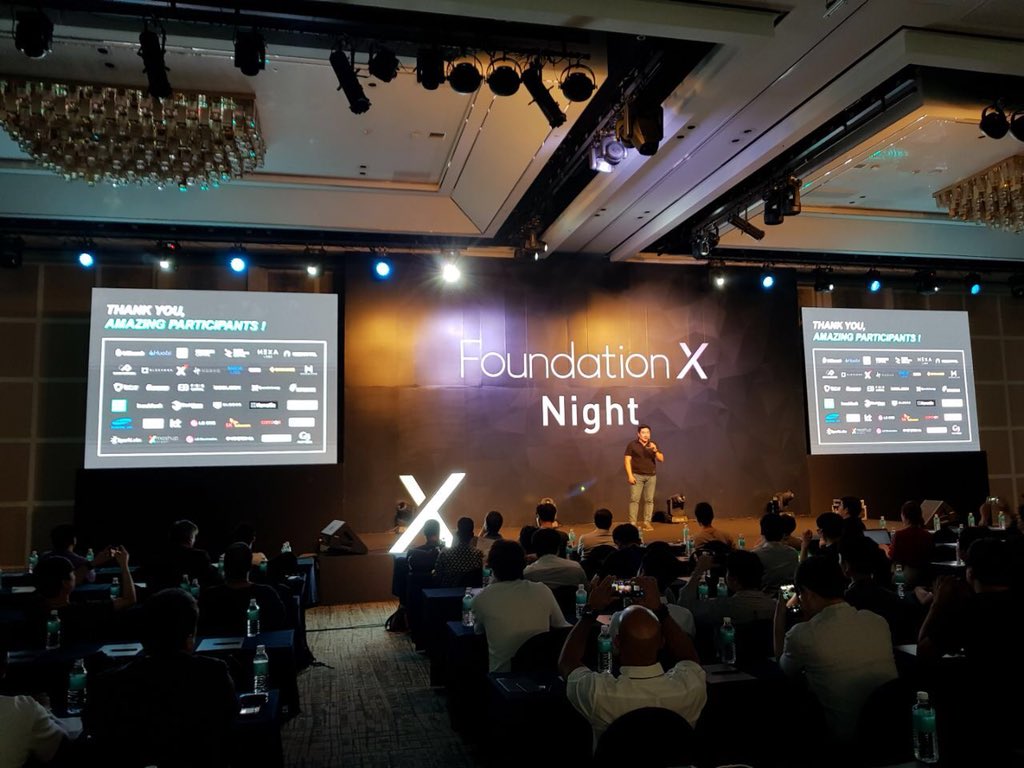 TradeEMX's tweet photo. The #EMX team attended Foundation X Night and had an incredible time meeting supporters and partners. Now onto the #BlockchainPartnersSummit! https://t.co/gWmmiGUu9Z