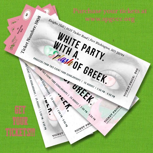 UTOAKA1908's tweet photo. UTO in partnership with SPGCCC is having a White Party FUNdraiser with a splash of color on August 25, 2018. Wear your white with your organization’s colors!!
Purchase tickets at https://t.co/yVB9Rdp3Ub
#SplashofColor #SPGCCC #AKAUTO #whitewithasplashofcolor https://t.co/RaPfVYyr7W