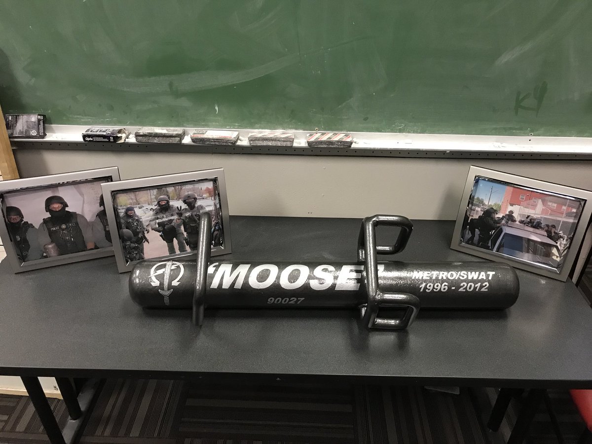 StreetMonstah's tweet photo. Miss you already Brother๐ข. Iโm heartbroken ๐. #MetroSWAT #RIPMoose https://t.co/XiucgFdzlk