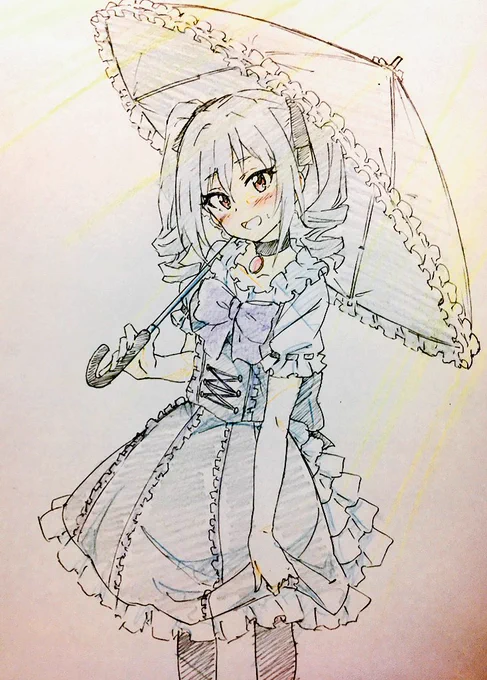 煩わしい太陽…… 