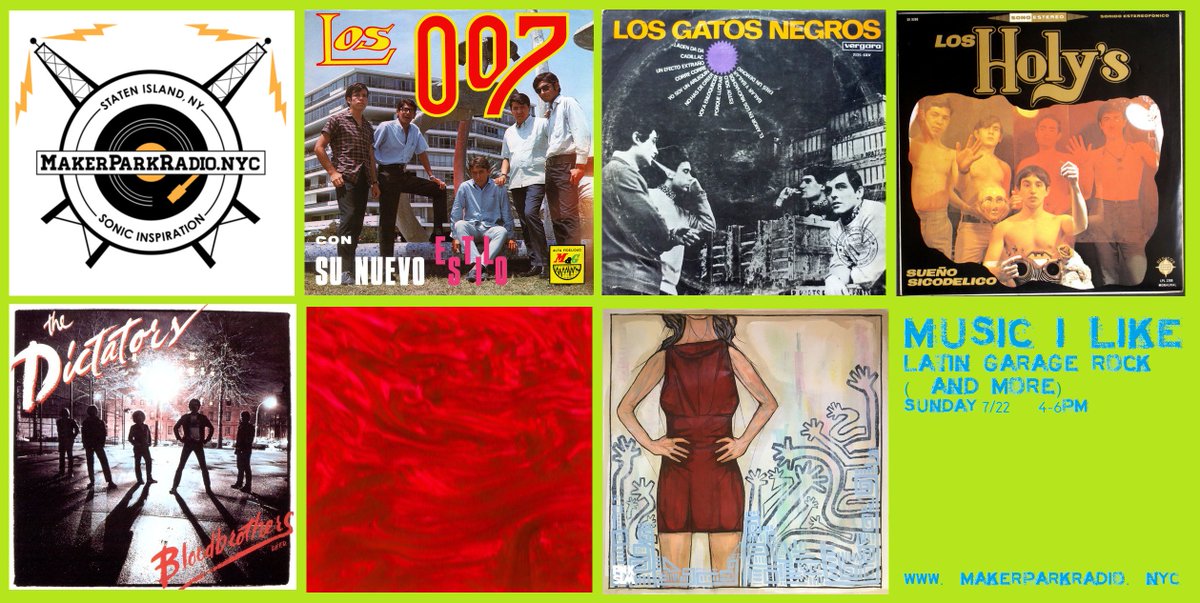 FletcherWasp's tweet photo. Sunday's show is so good you should listen @IslandWasp https://t.co/2dLrdJCtNU #Losholys #losgatosnegros #los007 @TheDictatorsNYC #HolyMotors @Chemtrails_LDN #garagerock https://t.co/7ABN4MUAaX