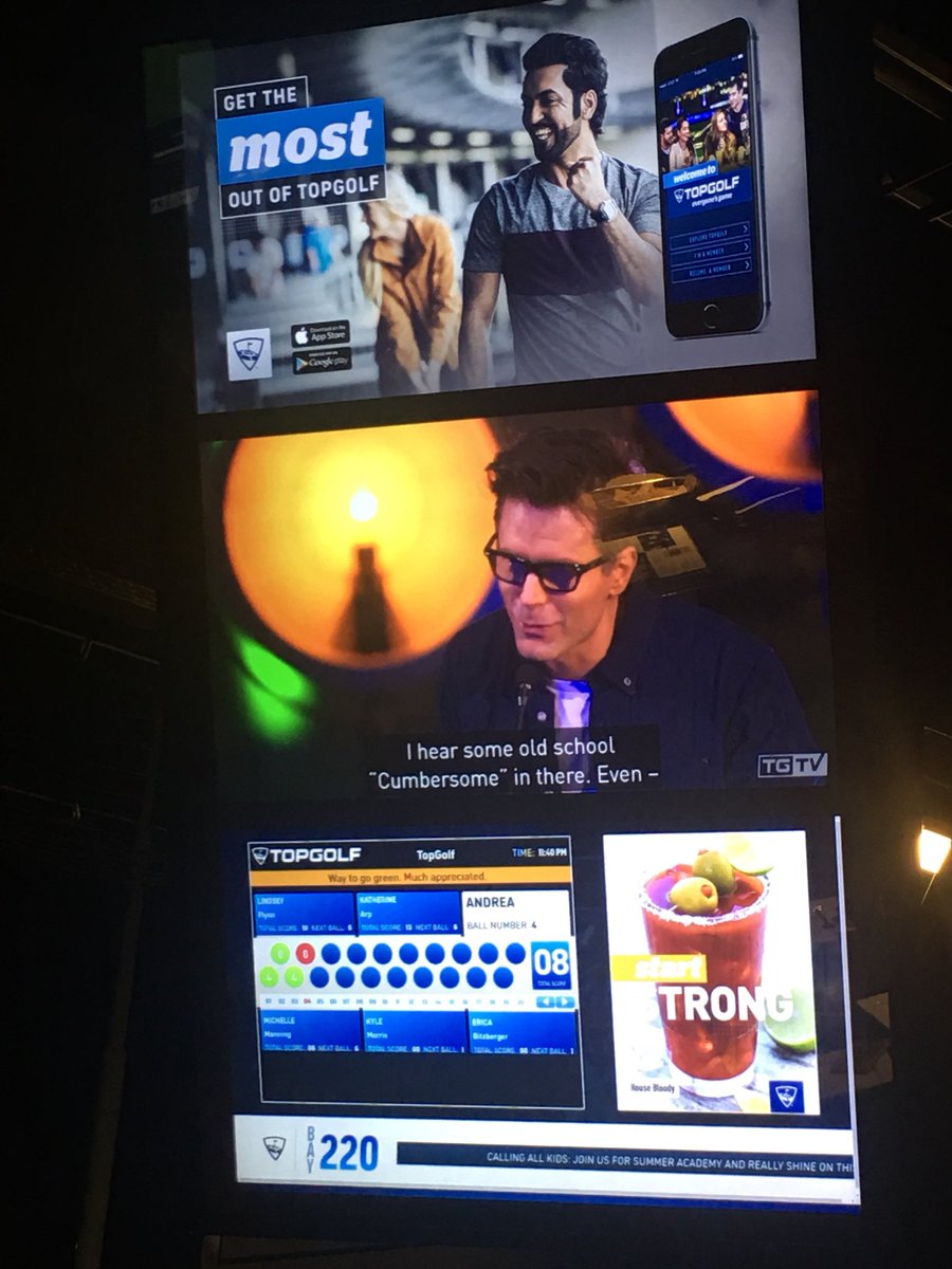 MsArpWLE's tweet photo. Getting to see @mrBobbyBones  while at @Topgolf is making my life right now 😍 https://t.co/eXydkyR7un